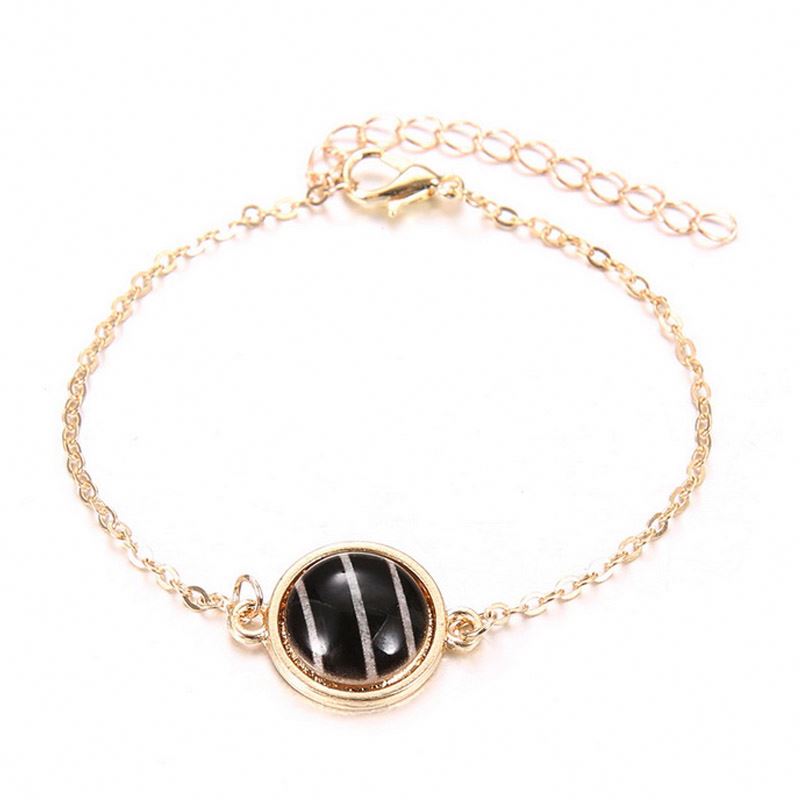 Βραχιόλι με Μαύρη Πέτρα / Black Stone Bracelet