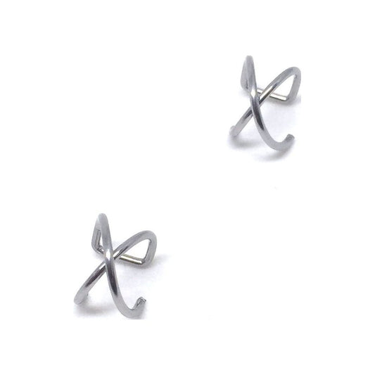 Ear Cuffs Χιαστί / Crossed Ear Cuffs