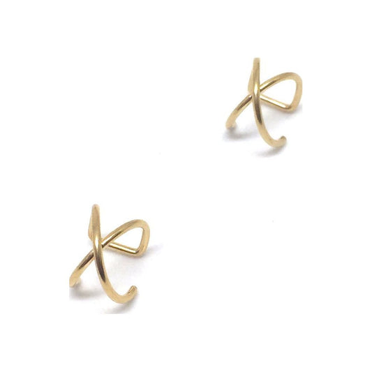 Ear Cuffs Χιαστί / Crossed Ear Cuffs