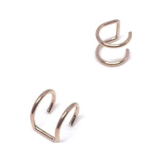 Ear Cuffs με 2 Σειρές / Double Layer Ear Cuffs