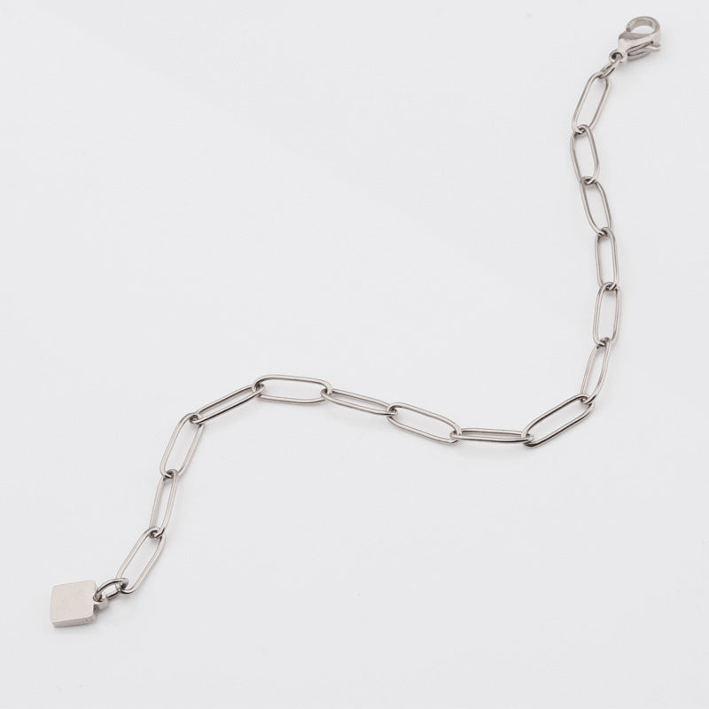 Βραχιόλι με Οβάλ Αλυσίδα / Oval Chain Bracelet