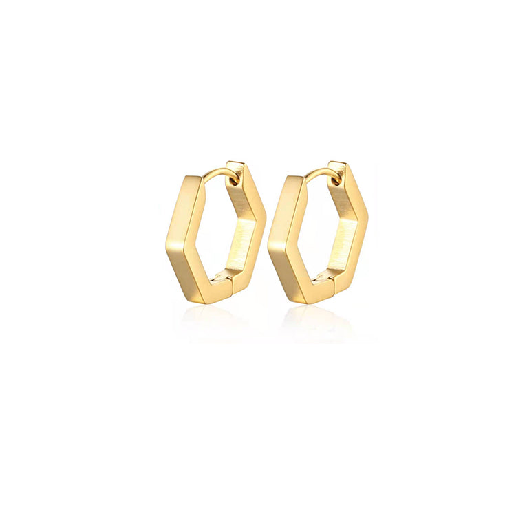 Σκουλαρίκια Εξάγωνα / Hexagon Earrings