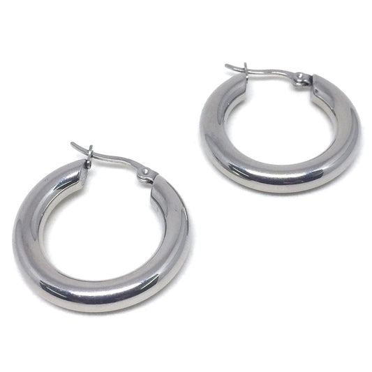 Σκουλαρίκια Κρίκοι Μεσαίοι / Hoops Earrings Medium