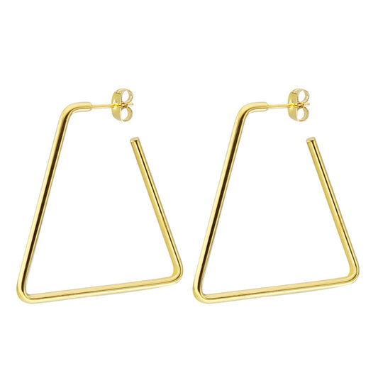 Σκουλαρίκια Τετράγωνα Μεγάλα / Square Earrings Large