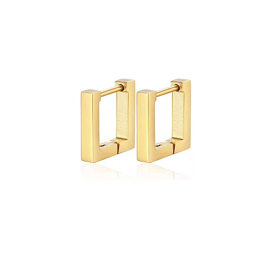 Σκουλαρίκια Τετράγωνα Μικρά / Square Earrings Small