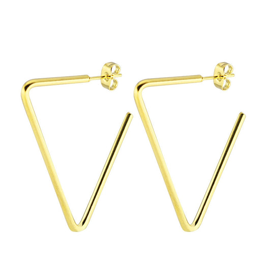 Σκουλαρίκια Τρίγωνα Μεγάλα / Triangle Earrings Large