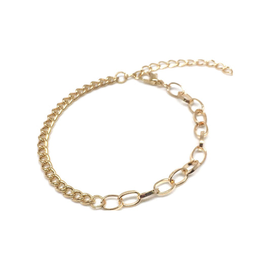 Βραχιόλι Αλυσίδα Διπλής Όψης / Two Faced Chain Bracelet